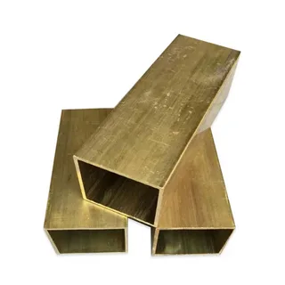 Труба латунная профильная оцинкованная Л96Т 90x80x1 мм ДКРНП  ОборонСпецСплав