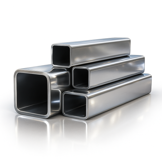 Труба профильная нержавеющая 08Х17Н15М3Т 40x40x3.5 ГОСТ 8639-82  ОборонСпецСплав