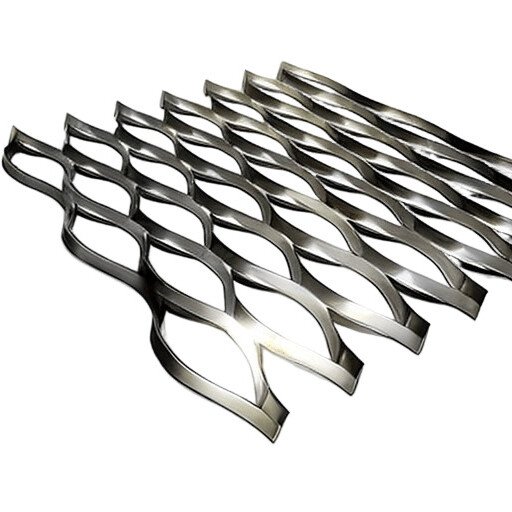 Нержавеющая просечно-вытяжная сетка 12Х18Н10Т 17x40x1 ТУ У00236010.001-97  ОборонСпецСплав